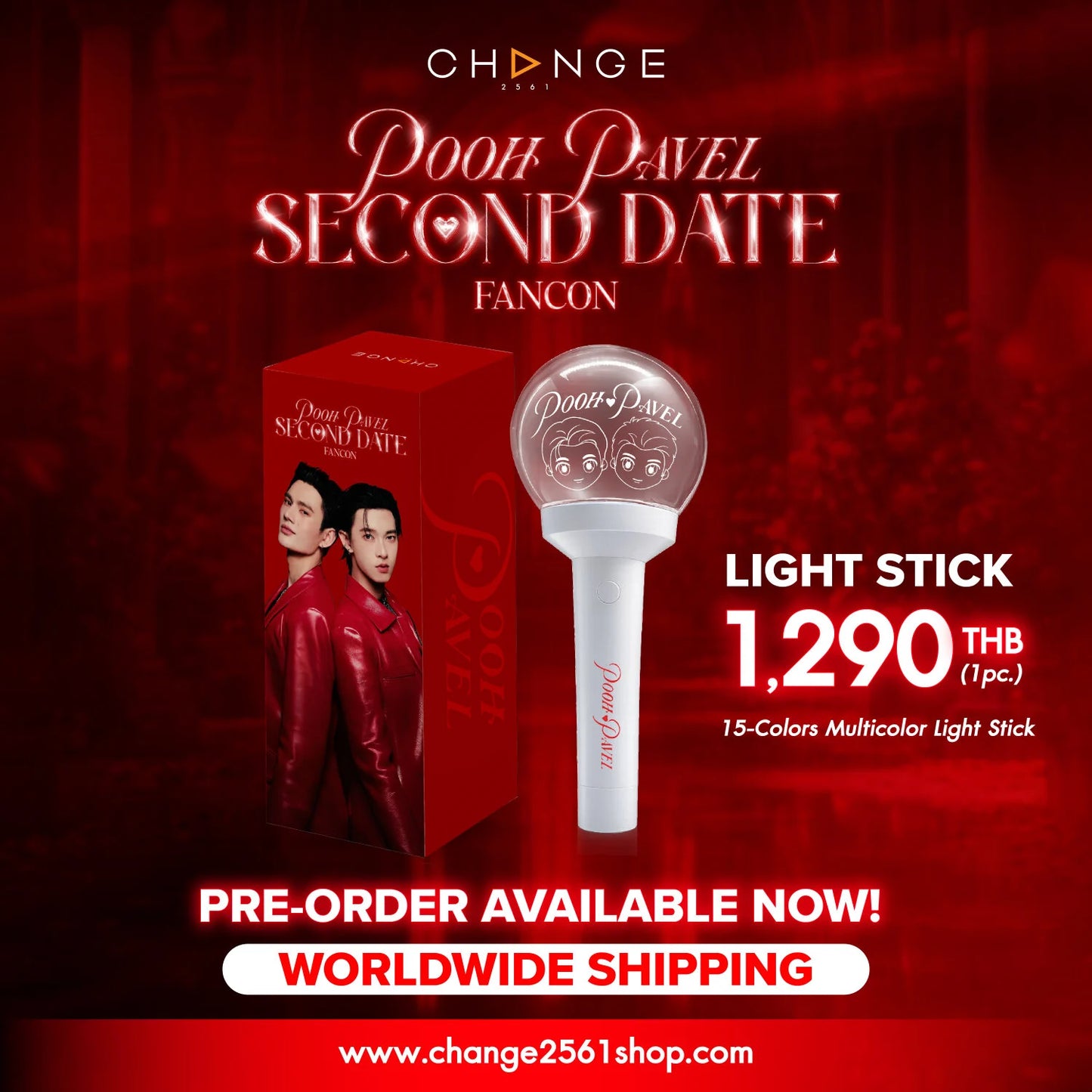 POOH&PAVEL SECOND DATE FANCON OFFICIAL MERCHANDISE 【 PRE ORDER 】