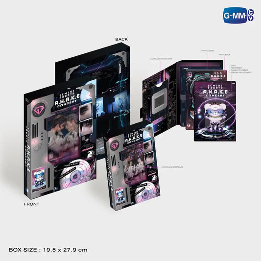 DVD BOXSET GEMINI FOURTH A.W.A.K.E CONCERT 【 PRE ORDER 】