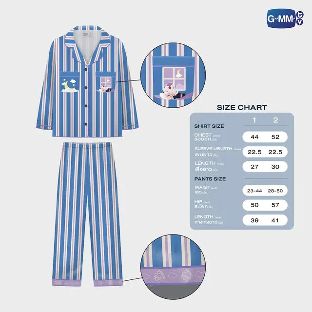 CHARACTERS SWEET DREAM PAJAMAS【 PRE ORDER 】