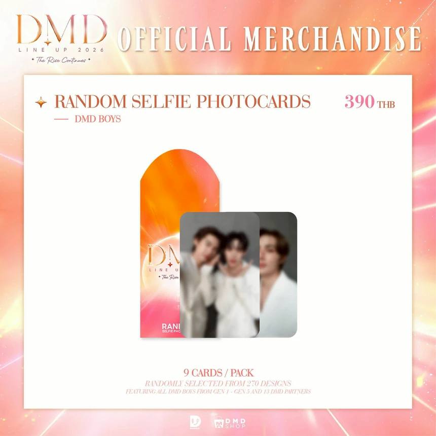 THE RISE CONTINUES OFFICIAL MERCHANDISE RANDOM PHOTOCARDS 【 PRE ORDER 】