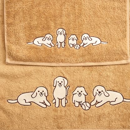 HAUS 64 & LINGLINGKWONG  Bath Towel & Hand Towel Set 浴巾&毛巾套装 【 PRE ORDER 】
