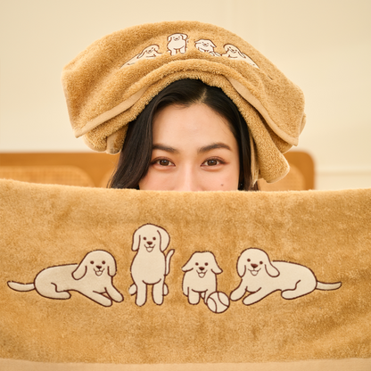HAUS 64 & LINGLINGKWONG  Bath Towel & Hand Towel Set 浴巾&毛巾套装 【 PRE ORDER 】