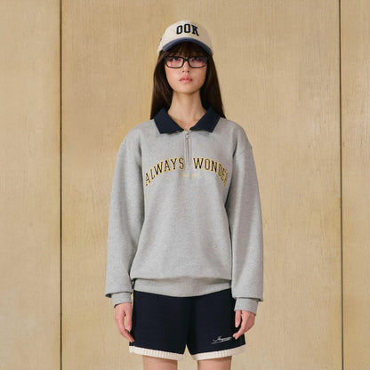 Campus Half-Zip Sweater 半拉链毛衣【 PRE ORDER 】