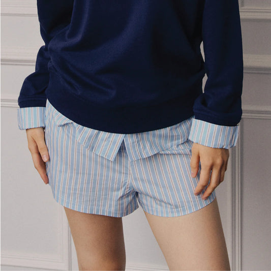 Chill Match Boxer Shorts | Baby Blue 平角内裤｜婴儿蓝【 IN STOCK PRE ORDER 】