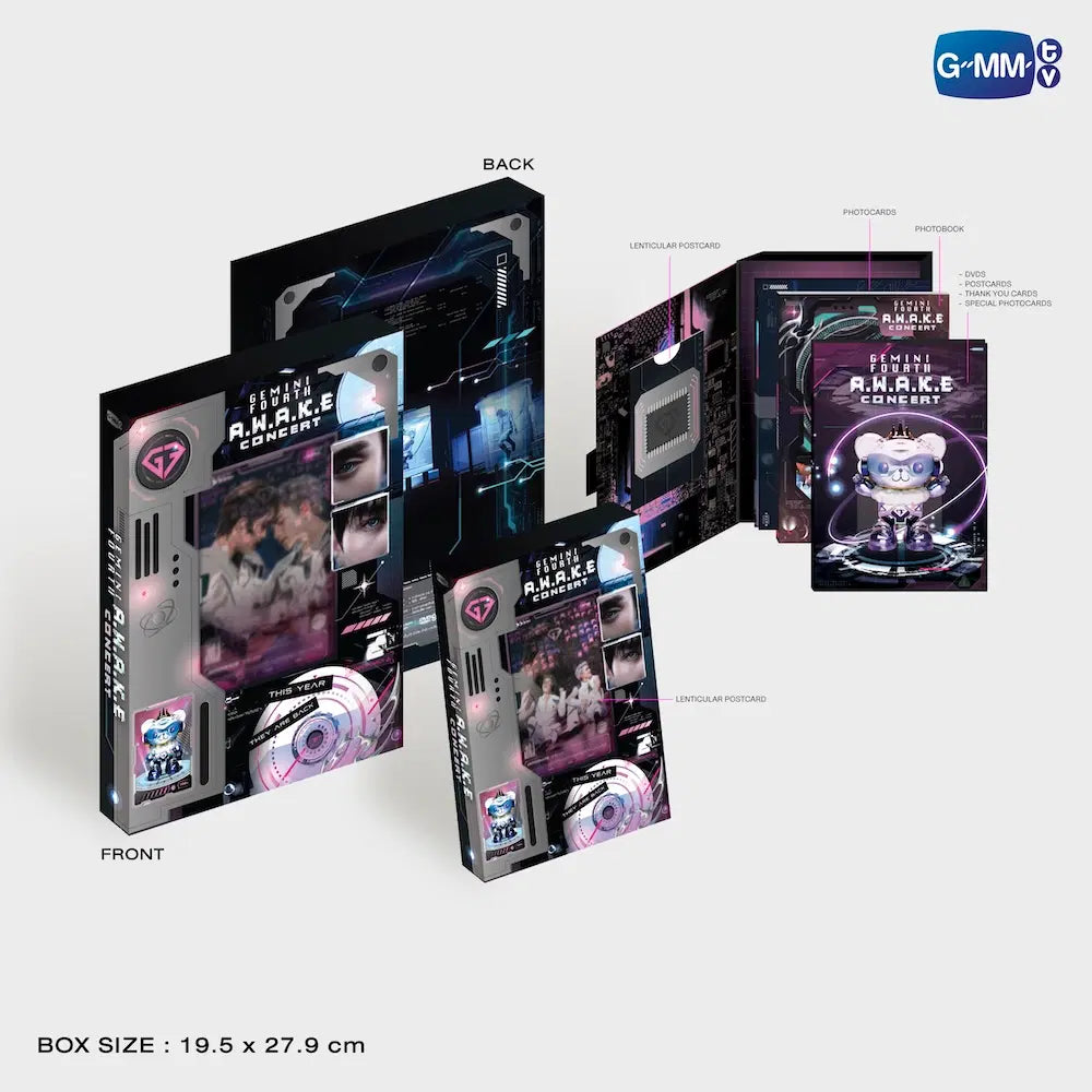 DVD BOXSET GEMINI FOURTH A.W.A.K.E CONCERT 【 PRE ORDER 】