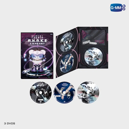 DVD BOXSET GEMINI FOURTH A.W.A.K.E CONCERT 【 PRE ORDER 】
