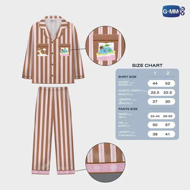 CHARACTERS SWEET DREAM PAJAMAS【 PRE ORDER 】