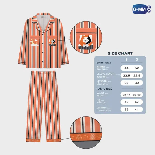 CHARACTERS SWEET DREAM PAJAMAS【 PRE ORDER 】