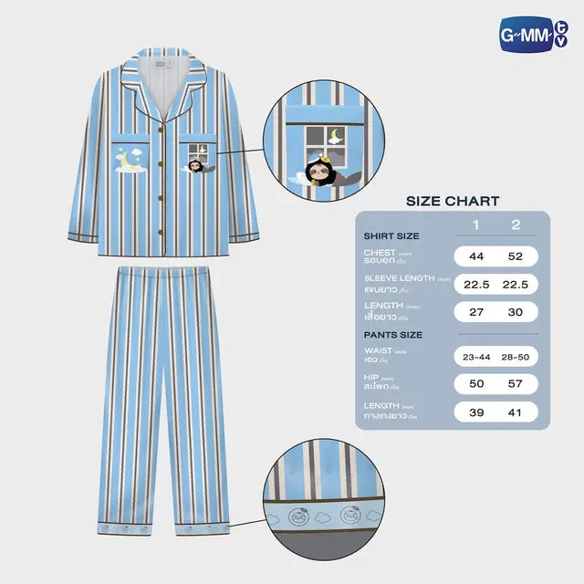 CHARACTERS SWEET DREAM PAJAMAS【 PRE ORDER 】