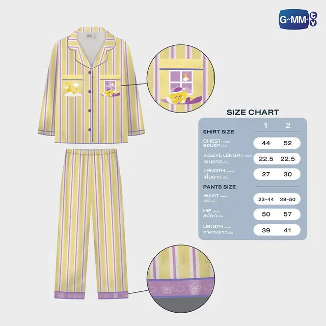 CHARACTERS SWEET DREAM PAJAMAS【 PRE ORDER 】