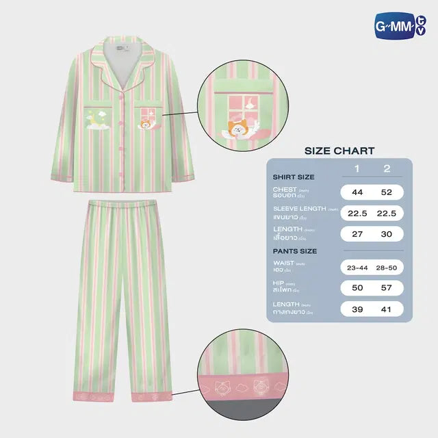 CHARACTERS SWEET DREAM PAJAMAS【 PRE ORDER 】