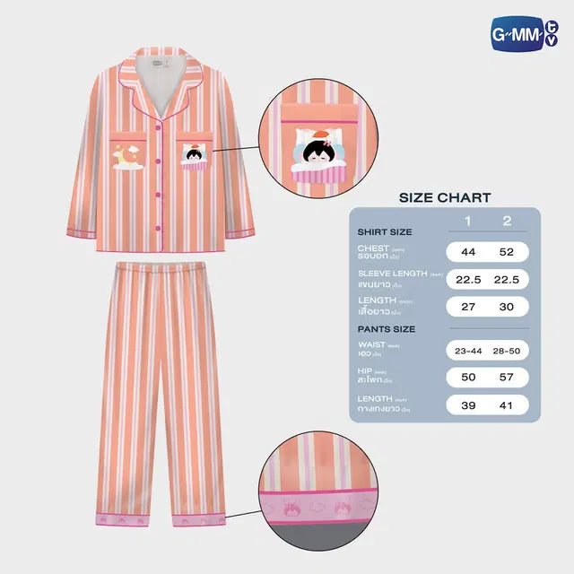 CHARACTERS SWEET DREAM PAJAMAS【 PRE ORDER 】
