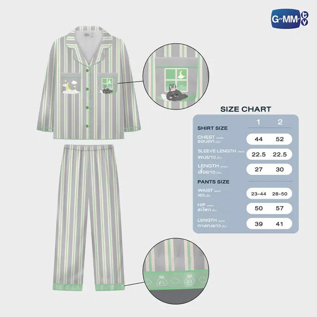 CHARACTERS SWEET DREAM PAJAMAS【 PRE ORDER 】