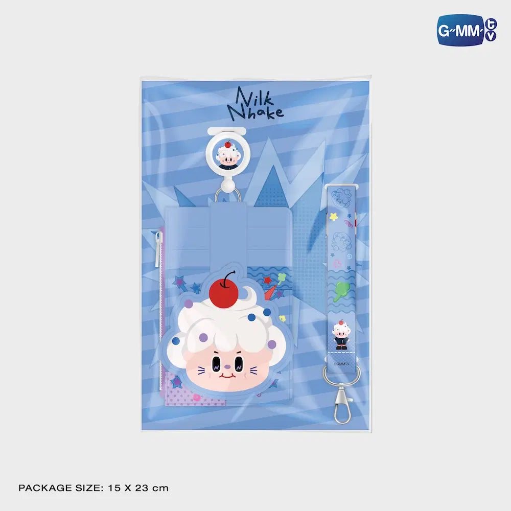 CHARACTERS LEATHER MULTI CARD HOLDER WITH STRAP 皮革多卡位证件卡包【 PRE ORDER 】