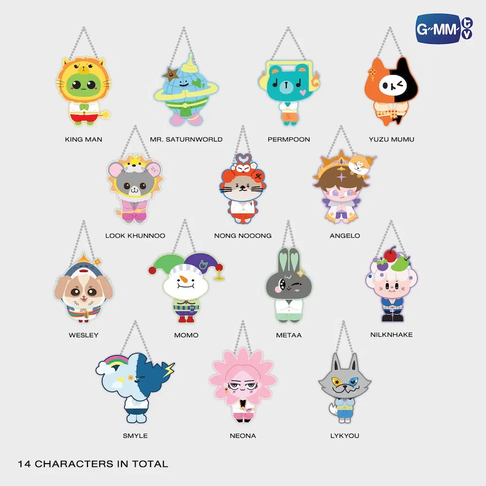 CHARACTERS  RANDOM DOLL KEYCHAIN随机玩偶钥匙扣 【 PRE ORDER 】