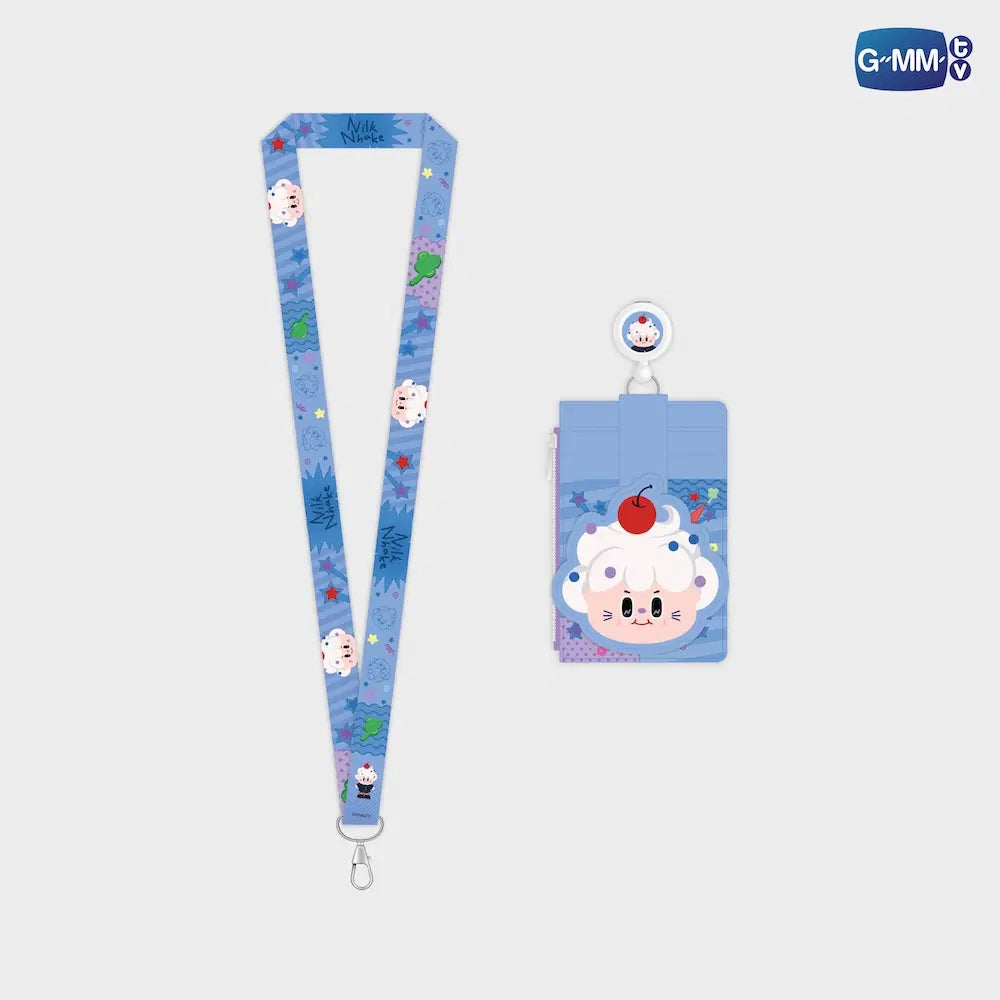 CHARACTERS LEATHER MULTI CARD HOLDER WITH STRAP 皮革多卡位证件卡包【 PRE ORDER 】