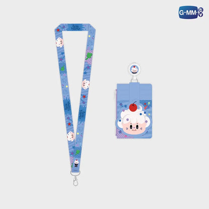 CHARACTERS LEATHER MULTI CARD HOLDER WITH STRAP 皮革多卡位证件卡包【 PRE ORDER 】
