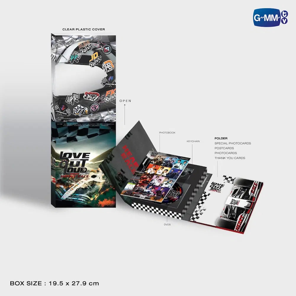 LOVE OUT LOUD FAN FEST 2026 : HEART RACE BOXSET【 PRE ORDER until 12 July】