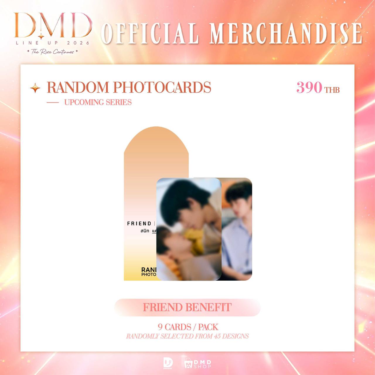 DMD THE RISE CONTINUES OFFICIAL RANDOM PHOTOCARDS【 PRE ORDER 】