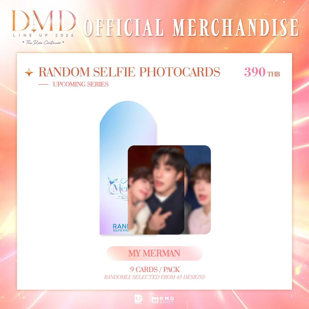 DMD THE RISE CONTINUES OFFICIAL RANDOM SELFIE PHOTOCARDS【 PRE ORDER 】