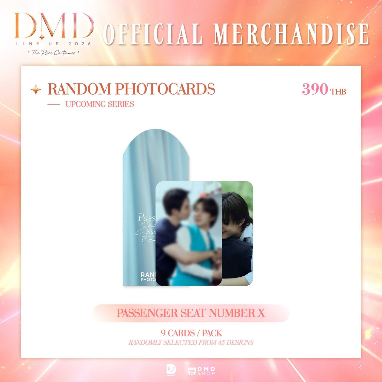 DMD THE RISE CONTINUES OFFICIAL RANDOM PHOTOCARDS【 PRE ORDER 】