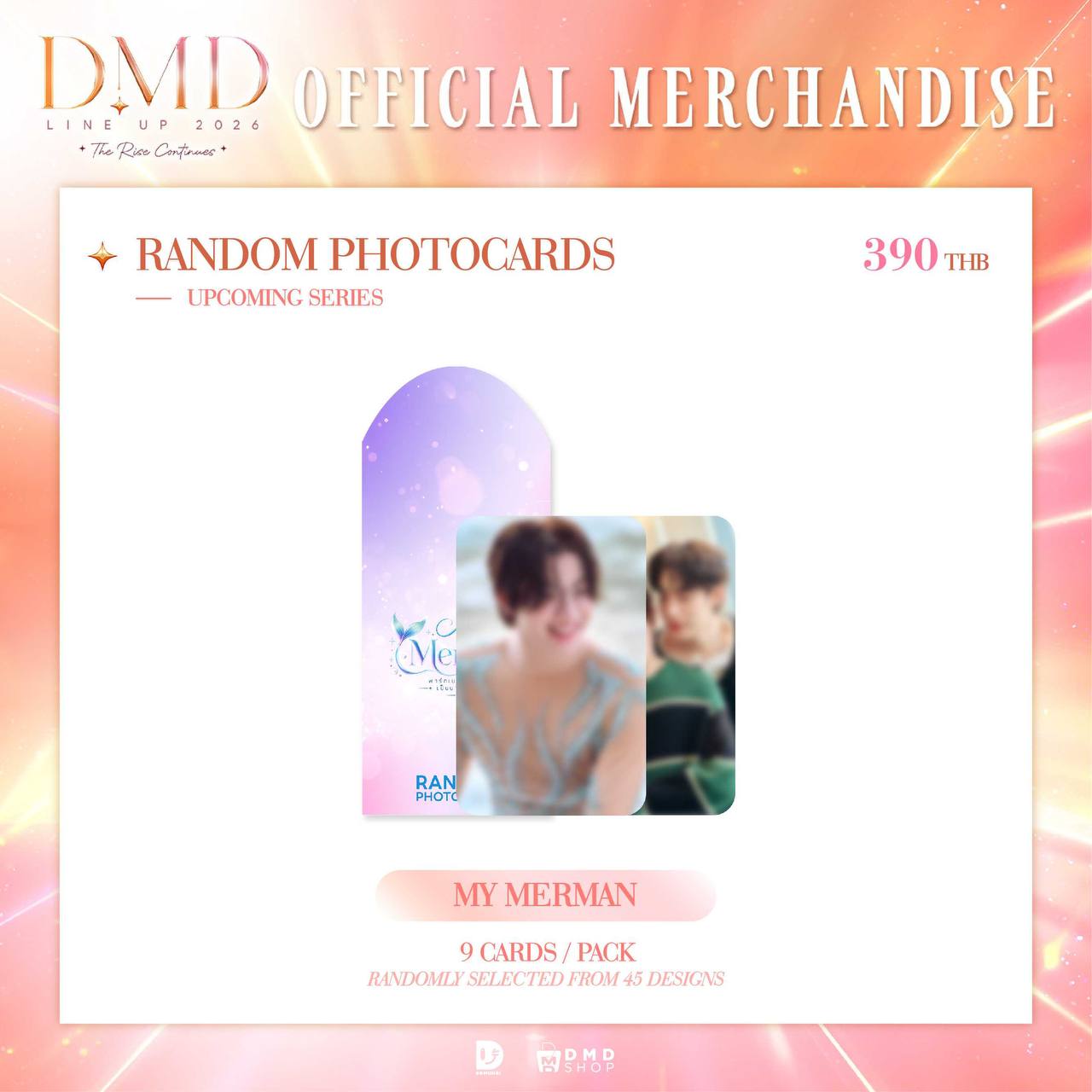 DMD THE RISE CONTINUES OFFICIAL RANDOM PHOTOCARDS【 PRE ORDER 】