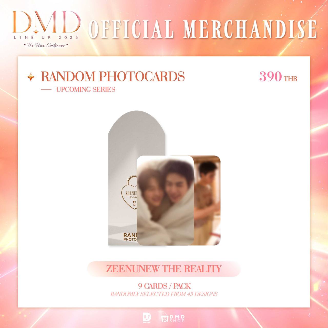 DMD THE RISE CONTINUES OFFICIAL RANDOM PHOTOCARDS【 PRE ORDER 】