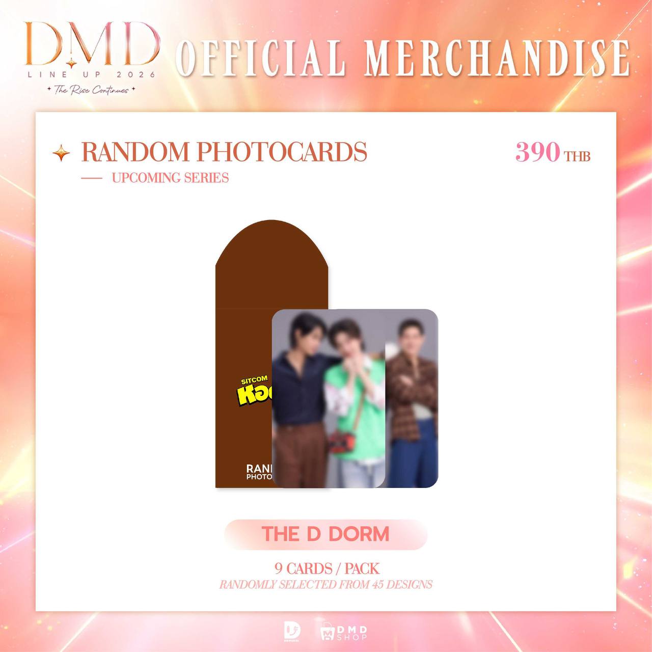 DMD THE RISE CONTINUES OFFICIAL RANDOM PHOTOCARDS【 PRE ORDER 】