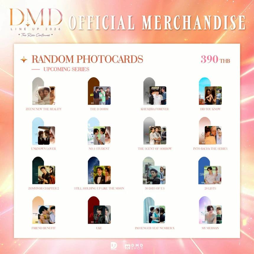 DMD THE RISE CONTINUES OFFICIAL RANDOM SELFIE PHOTOCARDS【 PRE ORDER 】