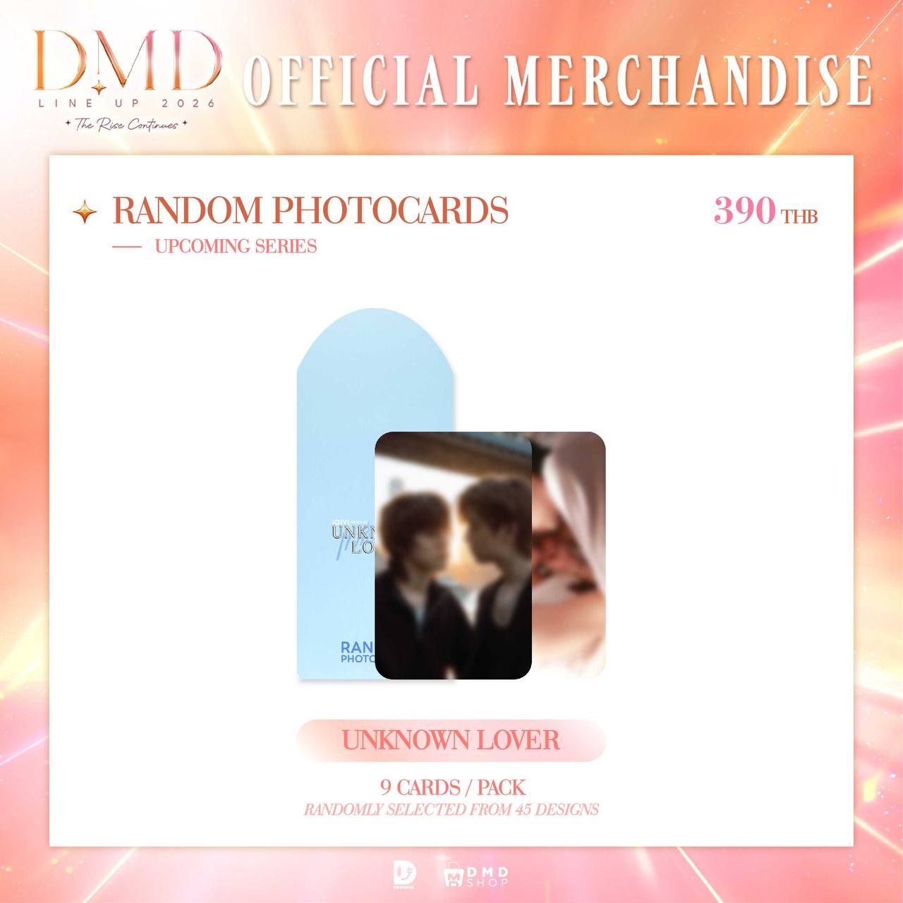 DMD THE RISE CONTINUES OFFICIAL RANDOM PHOTOCARDS【 PRE ORDER 】