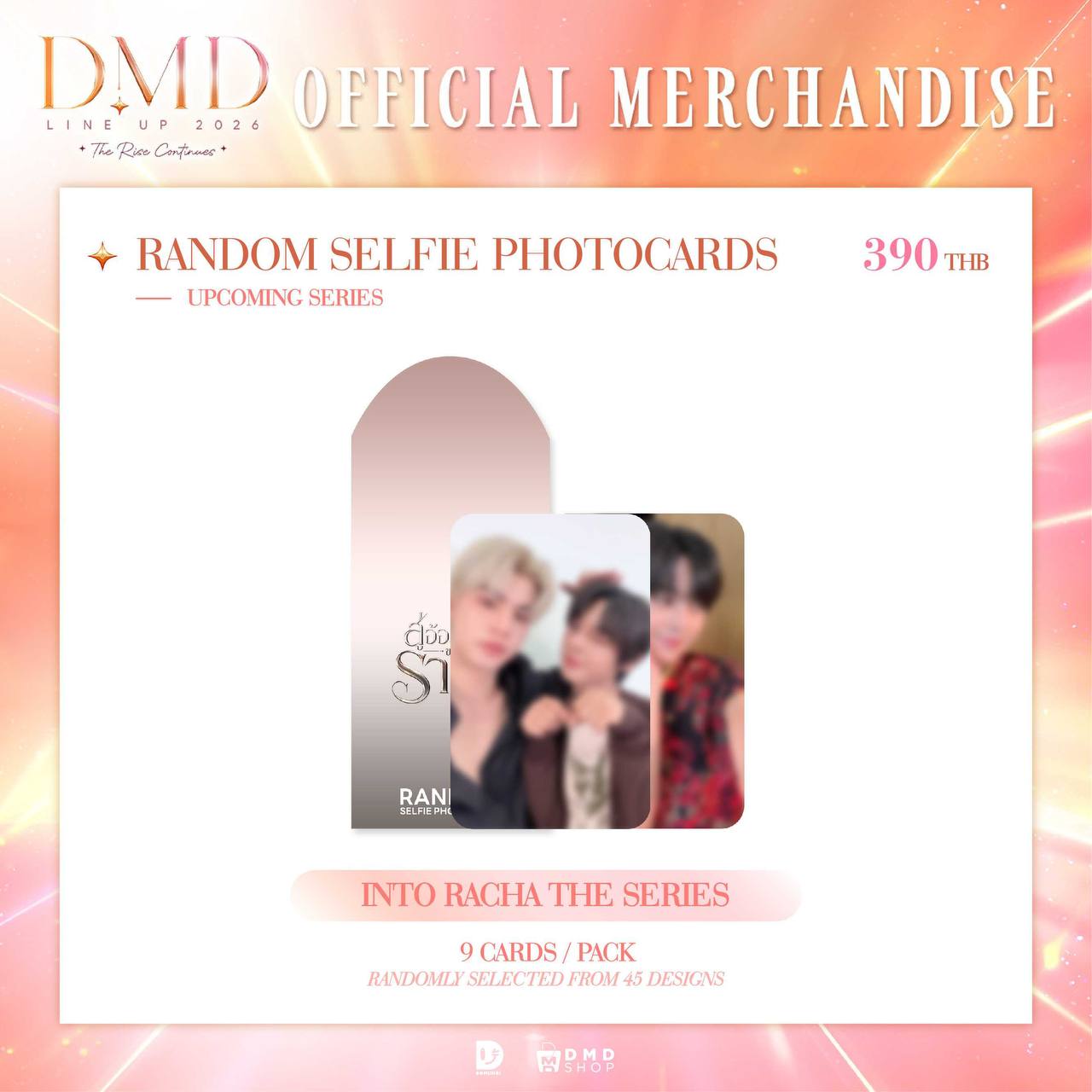 DMD THE RISE CONTINUES OFFICIAL RANDOM SELFIE PHOTOCARDS【 PRE ORDER 】