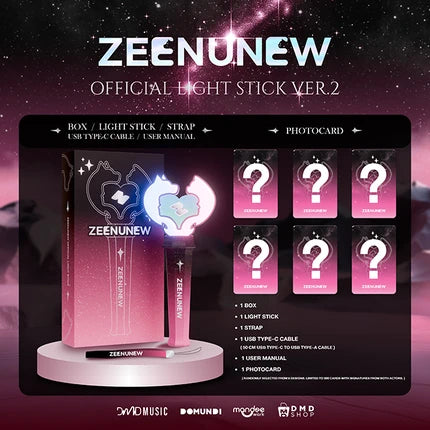 ZEENUNEW OFFICIAL LIGHT STICK | VER. 2 官方应援灯第二代【 PRE ORDER 】