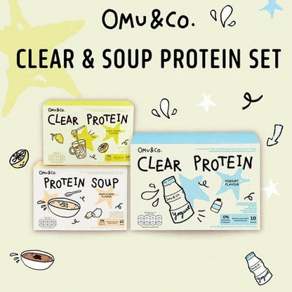 OMU & Co. PROTEIN SET - Clear Protein & Protein Soup 【 PRE ORDER 】