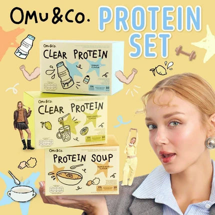 OMU & Co. PROTEIN SET - Clear Protein & Protein Soup 【 PRE ORDER 】