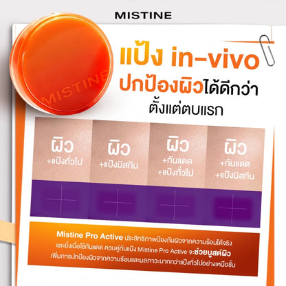 MISTINE Pro Active Perfection UV Foundation Powder SPF40 PA++++ 防晒粉饼【 PRE ORDER 】