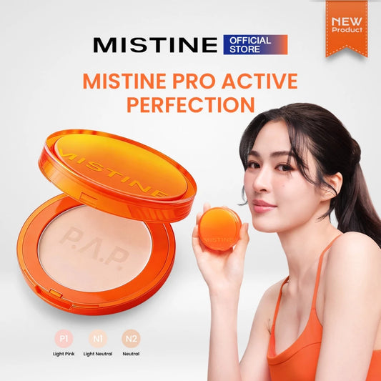 MISTINE Pro Active Perfection UV Foundation Powder SPF40 PA++++ 防晒粉饼【 PRE ORDER 】