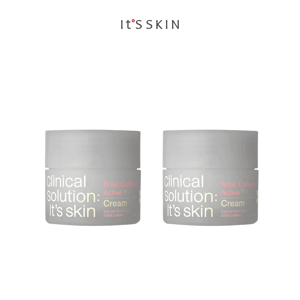 POND & It’S SKIN [Special Duo Set] Snail Collagen Active Cream蜗牛胶原活性面霜双支套装 【 PRE ORDER 】
