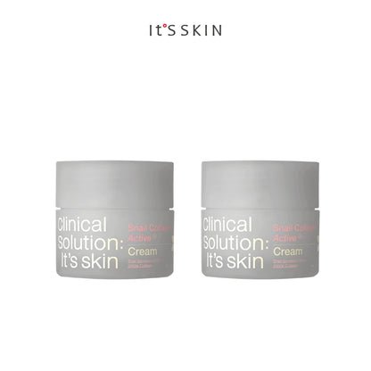 POND & It’S SKIN [Special Duo Set] Snail Collagen Active Cream蜗牛胶原活性面霜双支套装 【 PRE ORDER 】
